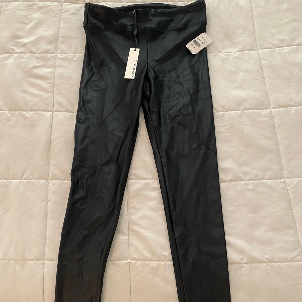 NWT Koral Coated Legging